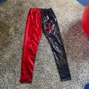 Harley Quinn Costume Pants Small